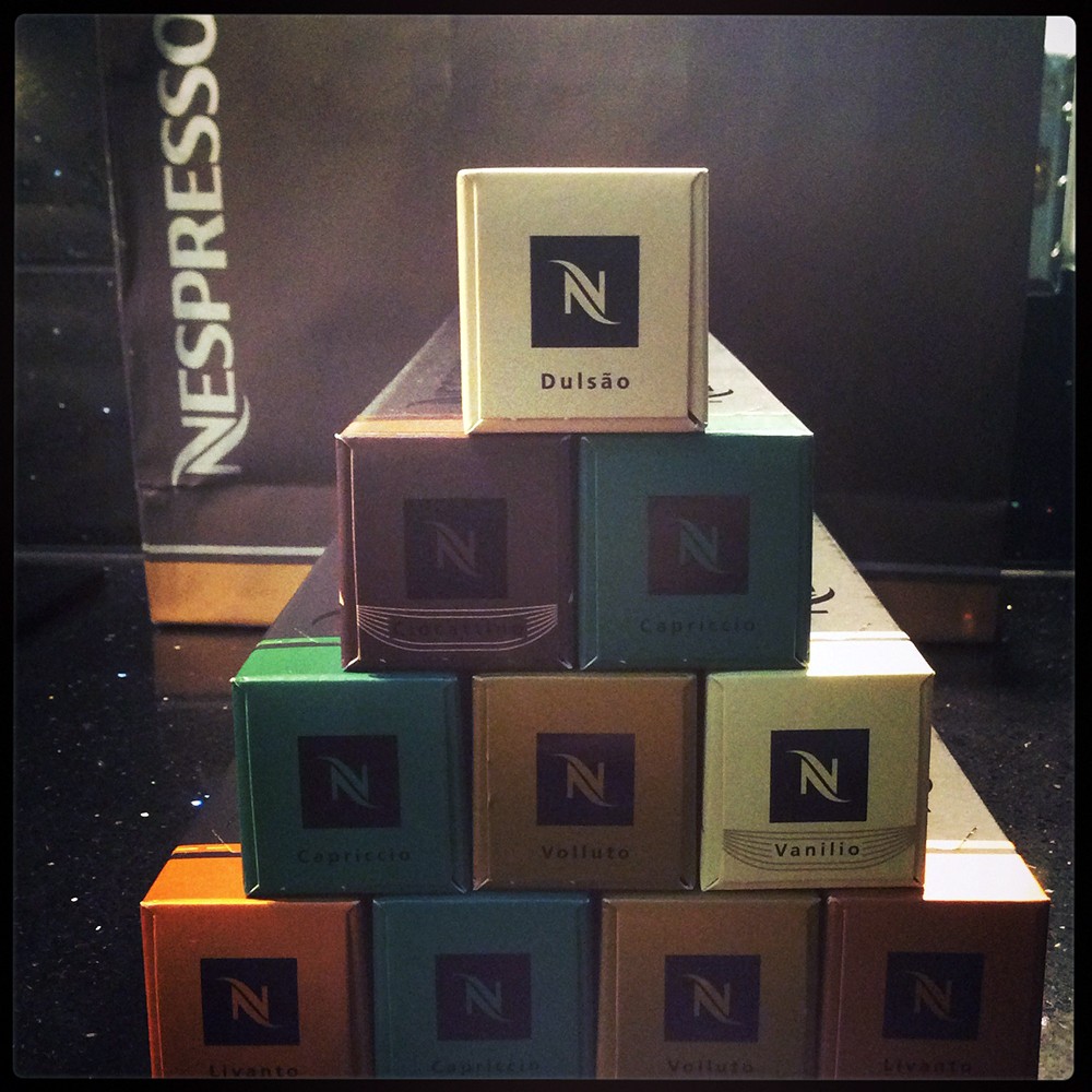 Nespresso capsules - the answer to my daily coffee needs